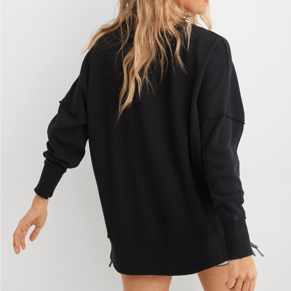 ISO AERIE Happiest Sweatshirt in XS or XXS in Gray, White, or Black